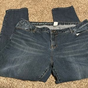 Westbound Woman Modern Fit Boyfriend ankle jeans (16) EUC!